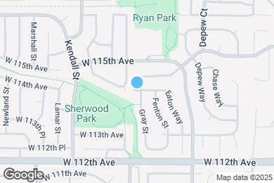 Map image of the property - 11393 Gray St