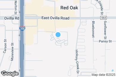 Map image of the property - Red Oak Town Village Apartments