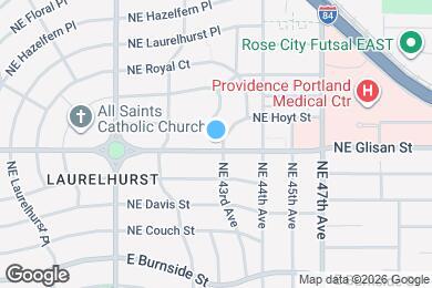 Map image of the property - 4247 NE Glisan St