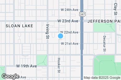 Map image of the property - 2122 Hooker St