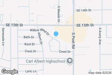 Map image of the property - 9845 Willow Wind Dr