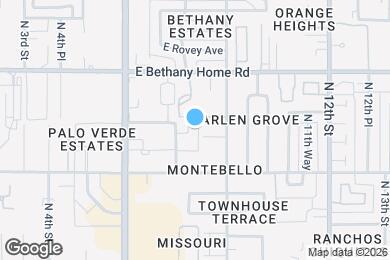 Map image of the property - Madison Villas