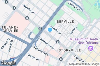 Map image of the property - 1535 Canal St
