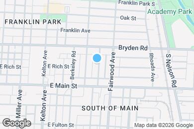 Map image of the property - 395 Stoddart Ave