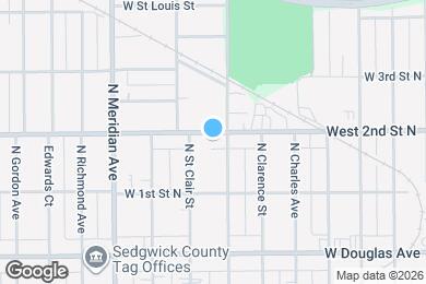 Map image of the property - 249 N Athenian Ave