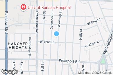 Map image of the property - 4140 Wyoming St