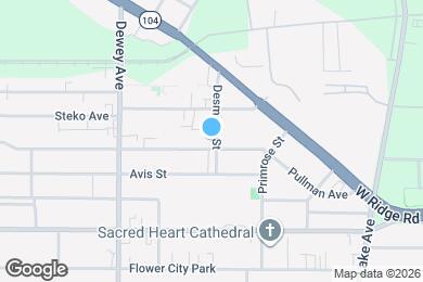 Map image of the property - 230 Pullman Ave