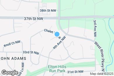 Map image of the property - 3438 Chalet View Ln NW