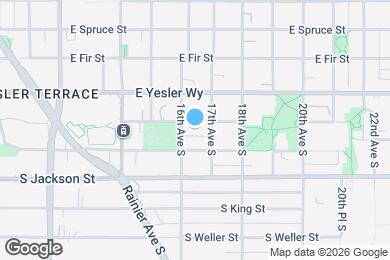 Map image of the property - 1600 S Washington St