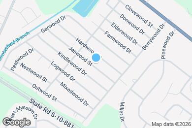 Map image of the property - 4444 Jenwood St