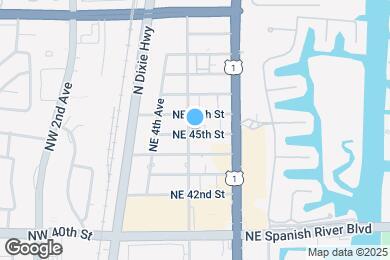 Map image of the property - 4500 NE 5th Ave