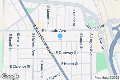 Map image of the property - 612 E Linus St
