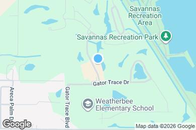 Map image of the property - 4240 Gator Trace Ave