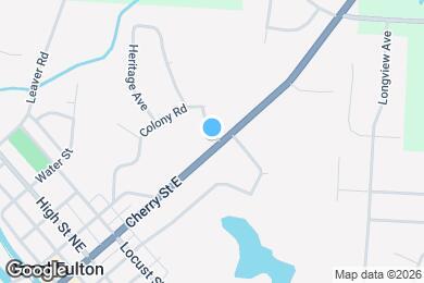 Map image of the property - 211 Centennial Ave