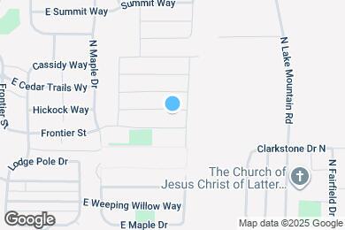 Map image of the property - 2408 E Buckskin Way