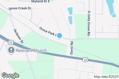 Map image of the property - 413 Grove Park Dr
