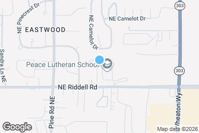 Map image of the property - 4981 Bowwood Cir NE