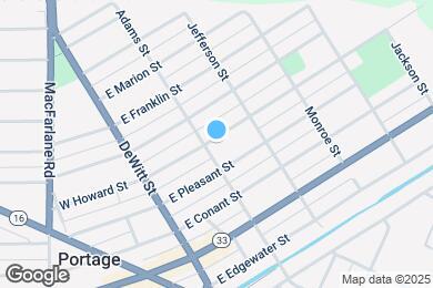 Map image of the property - 212 E Howard St