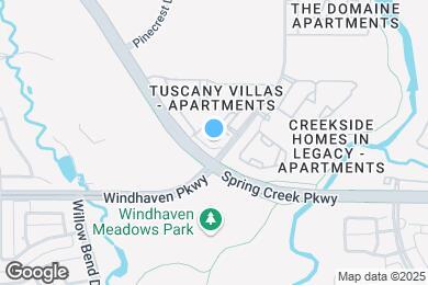 Map image of the property - Villas at Legacy