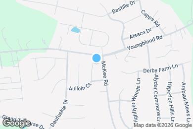 Map image of the property - 15230 Aullcin Ct