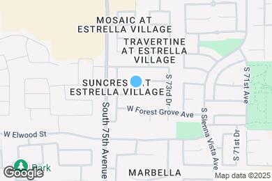 Map image of the property - 7406 W Superior Ave