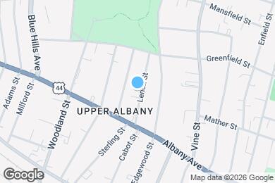 Map image of the property - 43 Lenox St