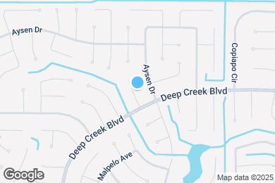 Map image of the property - 184 Maracal Way