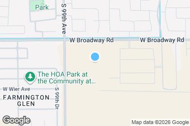 Map image of the property - 9743 W Parkway Dr