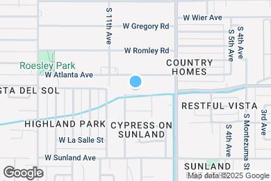 Map image of the property - 908 W Roeser Rd