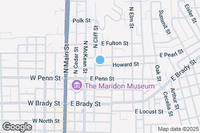 Map image of the property - 221 Howard St