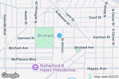 Map image of the property - 1207 Garrison St