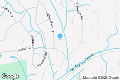 Map image of the property - 6800 Perry Ct