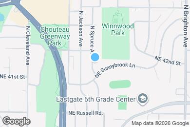 Map image of the property - 4135 N Spruce Ave