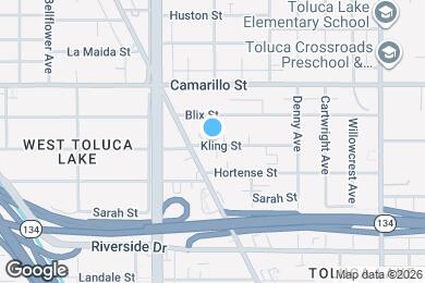 Map image of the property - 10871 Kling St