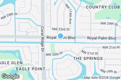 Map image of the property - 11526 Royal Palm Blvd