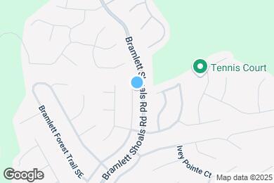 Map image of the property - 1377 Bramlett Forest Ct