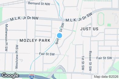 Map image of the property - 130 Burbank Dr SW