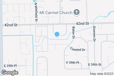 Map image of the property - 4110 Mellis Dr