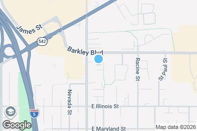 Map image of the property - 3031 Pacific St