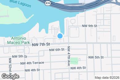 Map image of the property - 4713 NW 7th St