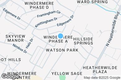 Map image of the property - 16301 Malden Dr
