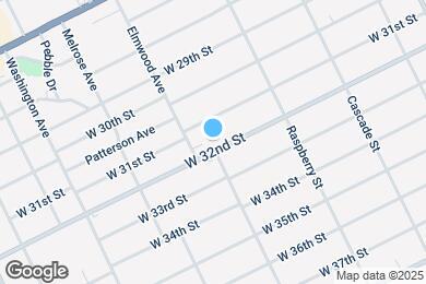 Map image of the property - 1210 W 32nd St