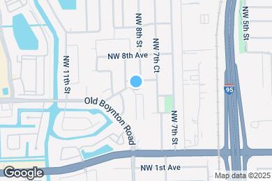 Map image of the property - 516 NW 8th Ct
