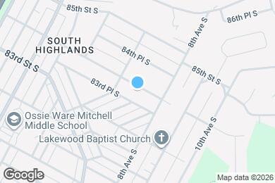 Map image of the property - 724 84th St S