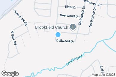Map image of the property - 325 Brookfield Dr