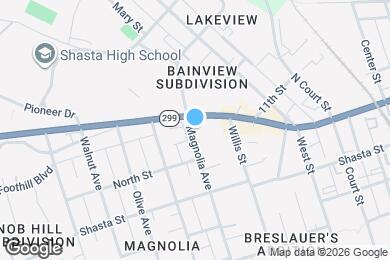 Map image of the property - 1129 Magnolia Ave