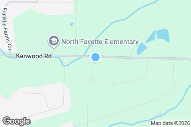 Map image of the property - 100 Creekwood Ct