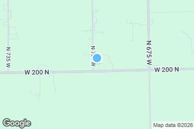 Map image of the property - 6995 W 200 N