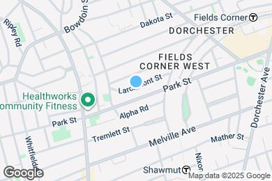 Map image of the property - 30 Larchmont St