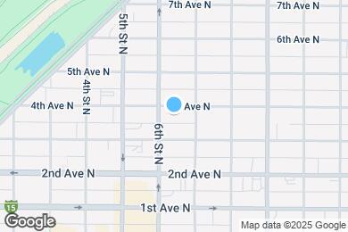 Map image of the property - 610 4th Ave N